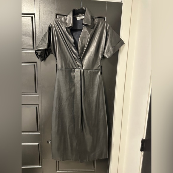 Faux leather dress - Picture 3 of 3